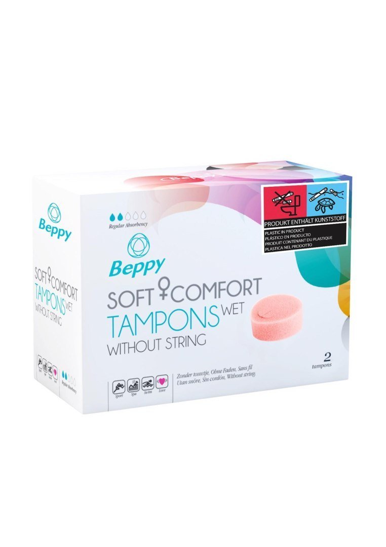 Beppy Soft & Comfort Wet 2pcs Natural Beppy | Sklep EMPIK.COM