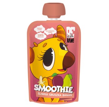 BeRAW Kids Smoothie Jagoda Truskawka Banan 100g - Purella Superfoods