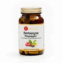 Berberyna Premium - Yango - 90 kapsułek - Ostropest - Detoksykacja Inna marka