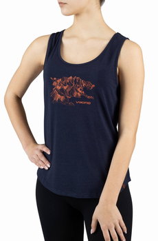 Berękawnik damski z bambusa Viking Tanktop Lechee 1900 granatowy - XS - Viking