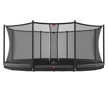 Berg Trampolina Z Siatką Grand Favorit Inground 520X 345 Szara - Berg Toys