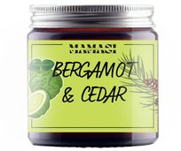 Bergamot & Cedar Świeca Sojowa Zapachowa W Szkle 120Ml Upominek
