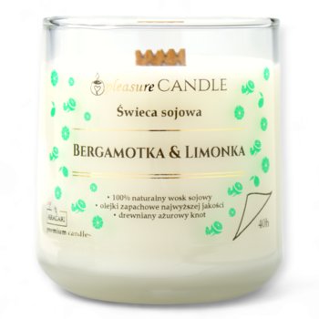 BERGAMOTKA & LIMONKA - Sojowa świeca zapachowa pleasureCANDLE - Aracari