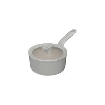 BergHOFF, Rondel z pokrywą Balance Eco, szary, 18 cm
