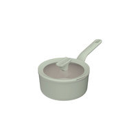 BergHOFF, Rondel z pokrywą Balance Eco, zielony, 18 cm