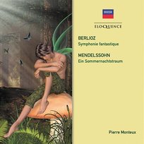 Berlioz: Symphonie fantastique. Mendelssohn: Ein Sommernachtstraum Wiener Philharmoniker, Pierre Monteux