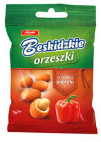 BESKIDZKIE Orzeszki o smaku papryki 70g [10] Inna marka
