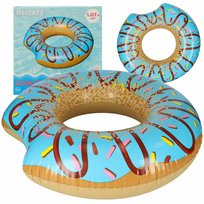 BESTWAY 36118 Koło do pływania dmuchane Donut niebieskie 107cm max 100kg