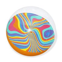 BESTWAY DUŻA DMUCHANA PIŁKA PLAŻOWA KOLOROWA NA PLAŻĘ BASEN DO BASENU 46 CM