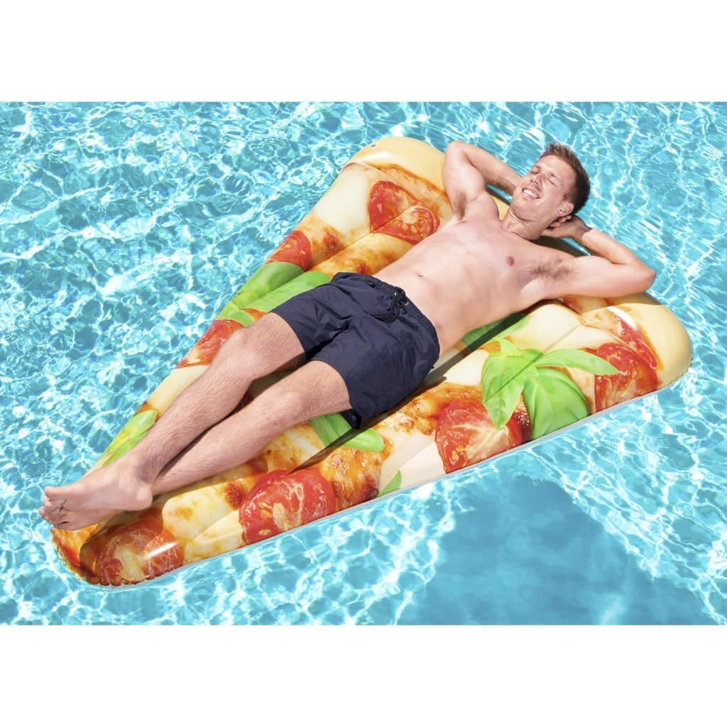 Фото - Аксесуари для басейнів Bestway Materac do pływania w basenie Pizza Party, 188 x 130 cm 
