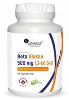 Beta Glukan Yestimun 1,3-1,6 B-D 500 mg x 100 Vege caps. || Aliness