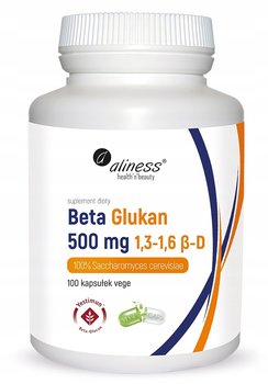 Beta Glukan Yestimun 1,3-1,6 B-D 500 mg x 100 Vege caps. || Aliness - Inna marka