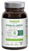 Betaina HCL + pepsyna + mięta pieprzowa Biowen – 90 kapsułek