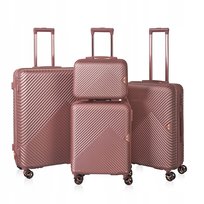 BETLEWSKI Komplet walizek podróżnych duży zestaw bagaży turystycznych 4szt