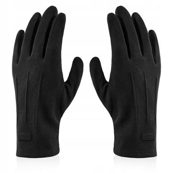 BETLEWSKI Rękawiczki męskie do smartfona zimowe dopasowane eleganckie - Betlewski