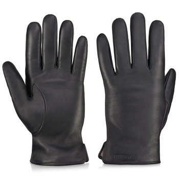 Betlewski, Skórzane rękawiczki męskie zimowe do telefonu, iTouch, rozmiar S - Betlewski