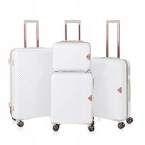 BETLEWSKI Zestaw walizek podróżnych kuferek podręczny komplet bagaży 4szt