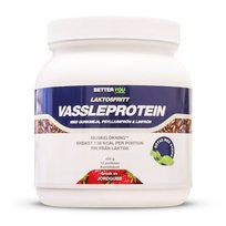 Better You Białko Serwatkowe bez laktozy 400g Truskawka