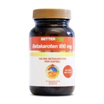 Better You Premium Beta-karoten 100 mg Wegan 50 kaps.