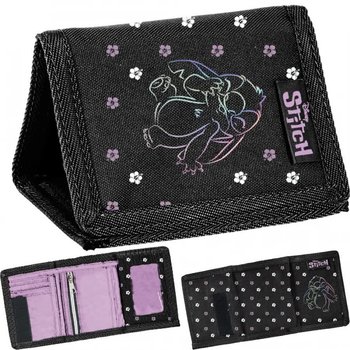 BeUniq Portfel Stitch Czarny DS24EE-882 - Paso