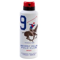 beverly hills polo club beverly hills polo club sport 9 spray do ciała 175 ml    