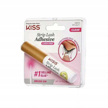 Bezbarwny klej do rzęs Kiss Adhesive 5 g - KISS