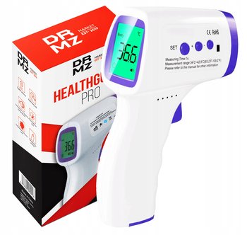 BEZDOTYKOWY Termometr na Podczerwień LCD CYFROWY SZYBKI CERTYFIKOWANY - DRMZ