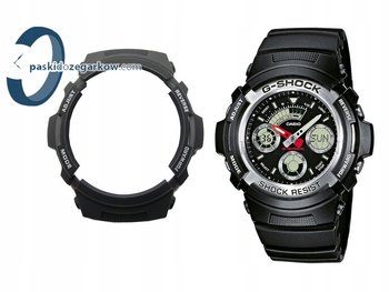 Bezel Casio do modelu AW-590 czarny matowy - Casio