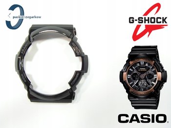 Bezel Casio GA-200RG GA-200RG-1 GA-200 GA-201 GAS-100 GAW-100 czarny połysk - Casio