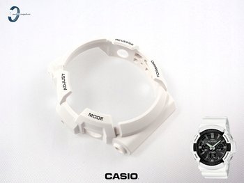 Bezel Casio GAW-100 GAW-100B GAW-100B-7A GA-200 GA-201 GAS-100 biały - Casio