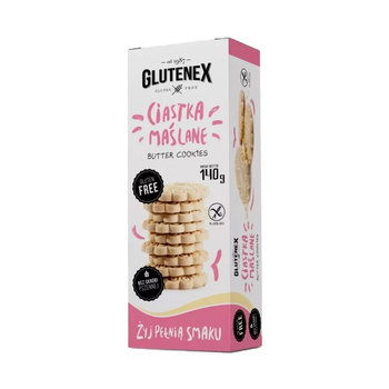 Bezglutenowe ciastka maślane 140 g Glutenex - GLUTENEX