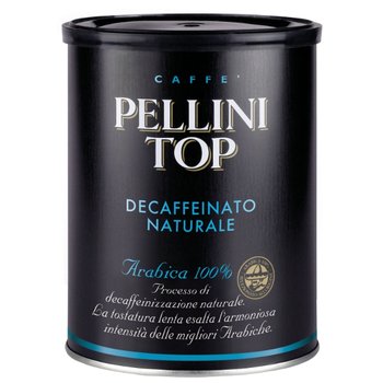 Bezkofeinowa włoska kawa mielona w puszce, import PELLINI, 250 g - Pellini