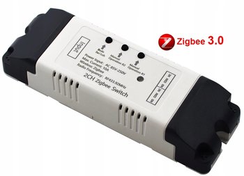 Beznapięciowy Przekaźnik Sterownik 2Ch Nc No Zigbee Rf433 5V Usb 85-250V - Krasław