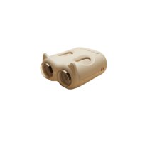 Beżowa Lornetka i Mikroskop dla Dzieci - 2w1 - Zabawka Edukacyjna - Beige - KidLupe