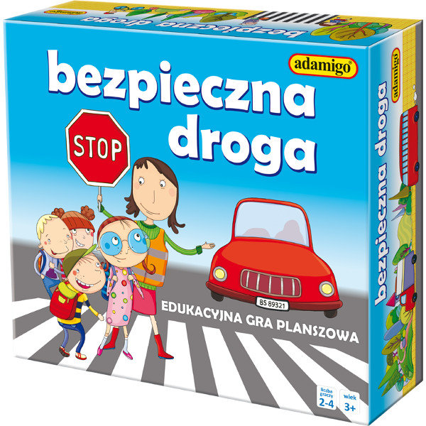 Bezpieczna droga, gra edukacyjna, Adamigo