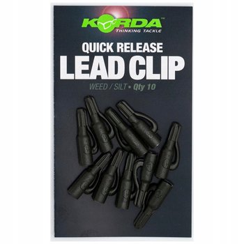 BEZPIECZNY KLIPS KORDA QUICK RELEASE LEAD CLIPS WEED SILT - Inna marka