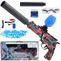 Bezpieczny Pistolet Automat Kulki Żelowe Karabin Rewolwer Wielki
