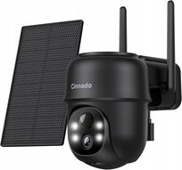 Bezprzewodowa Kamera Cinnado 360° +Panel Solarny, Noktowizor Detekcja Ruchu