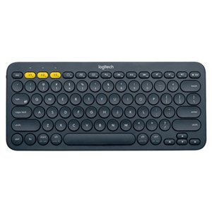 Bezprzewodowa klawiatura Logitech K380 do wielu urządzeń, układ hiszpański QWERTY – czarna - Logitech