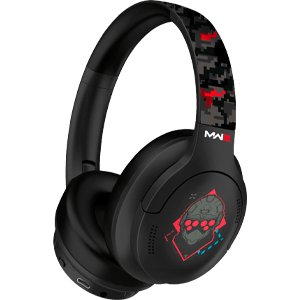 Bezprzewodowe słuchawki Bluetooth Call of Duty MWIII w kolorze czarnym Camo - Game Technologies