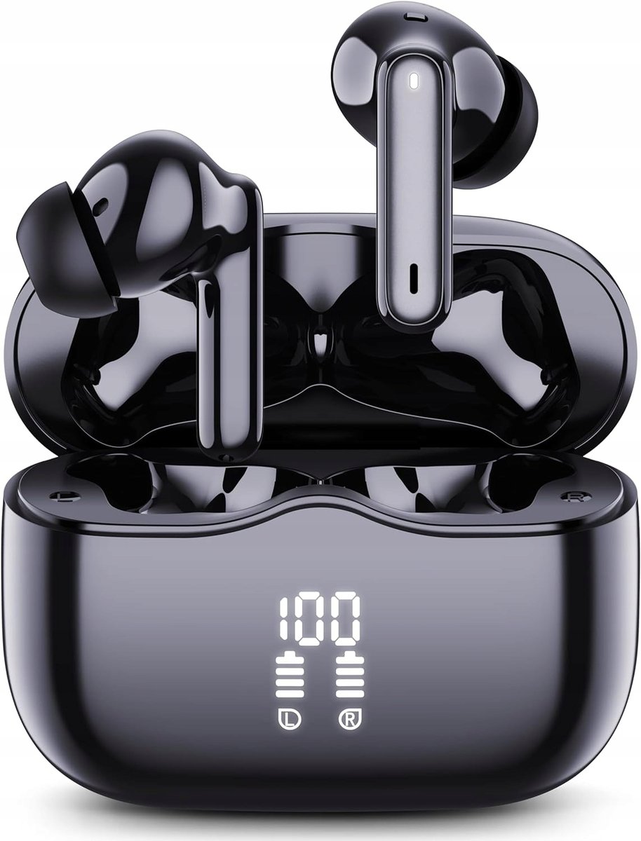 Bezprzewodowe słuchawki douszne XINWLD A97 Pro Bluetooth 6-8H - czarne