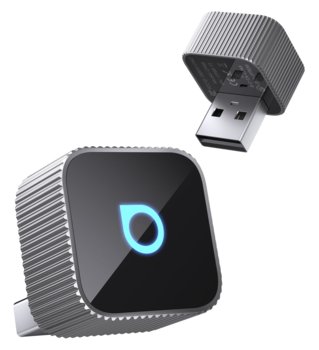 Bezprzewodowy Adapter Ottocast Mini Cube CarPlay / Android Auto Srebrny - Ottocast