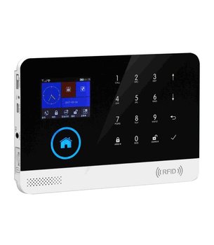 Bezprzewodowy Alarm Gsm + Wifi Hxa003 2G Z Aplikacją Tuya Smart - C5 + Syrena Bezprzewodowa - Inny producent