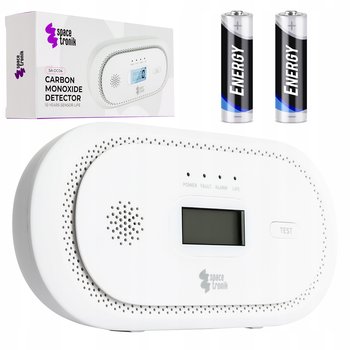 BEZPRZEWODOWY Czujnik Czadu wolnostojący 85dB Spacetronik miernik CO bateri - Spacetronik