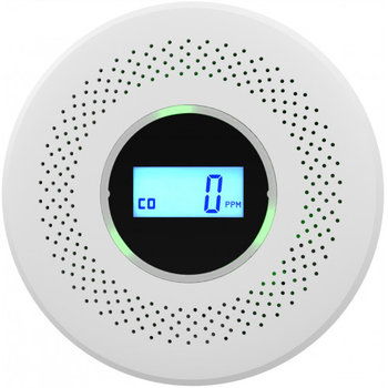 Bezprzewodowy czujnik detektor gazu tlenku węgla CO Czadu i dymu 85dB alarm - Inny producent