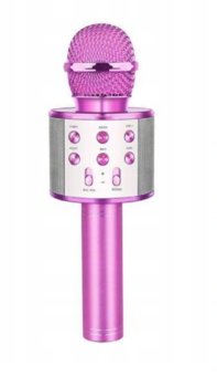 Bezprzewodowy Głośnik Bluetooth Mikrofon : Kolor - Różowy - Pan i Pani Gadżet