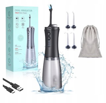 Bezprzewodowy Irygator Do Jamy Ustnej IPX7 350 ml z Obiektywem HD 2000 mAh - inna (Inny)