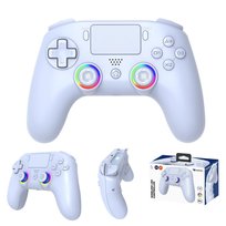 Bezprzewodowy kontroler LED do PS5 i PC – biały