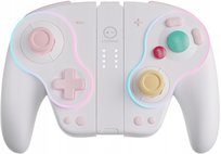 Bezprzewodowy kontroler pad do Nintendo Switch Joypad Bluetooth RGB USB-C