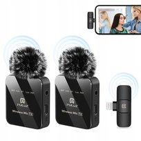 Bezprzewodowy Mikrofon Krawatowy Do Iphone Lightning / Puluz Pu647B Puluz